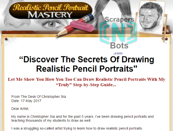 Secrets To Pencil Portrait Mastery Christopher Sia Website.