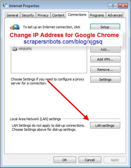 change ip google chrome extension