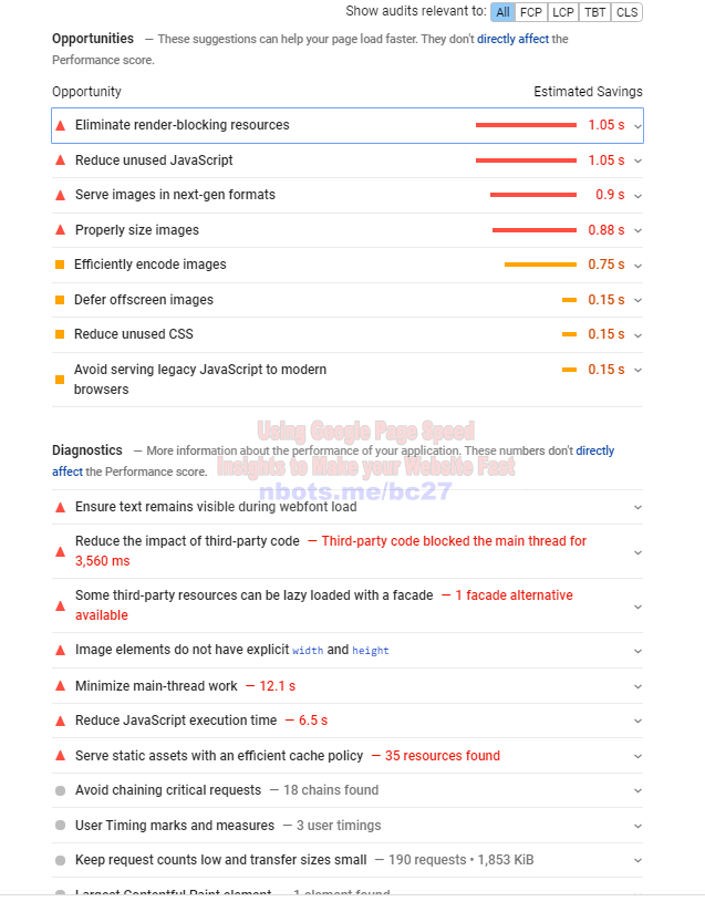 Image of Increase Speed Of Website Google Page Speed Insights Suggestions For Speeding Up Web Page.