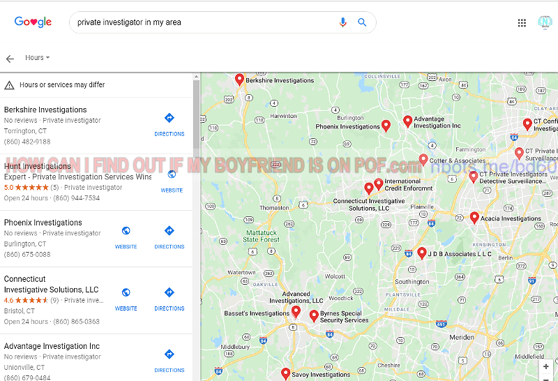 Image of Find Out If Boyfriend Is On Plenty Of Fish Private Investigator In My Area.