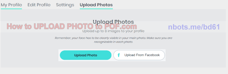 - How to Upload Photo to POF Plenty of Fish Dating ...