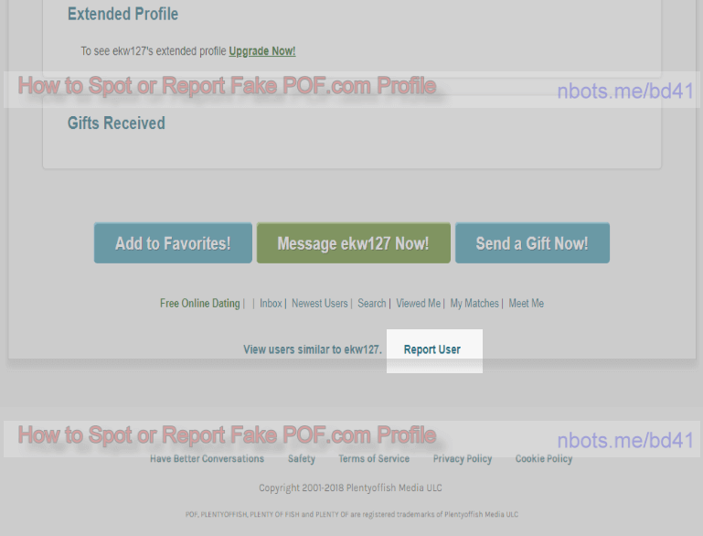 How You Can Spot A Fake Or Bogus Profile On Plenty Of Fish Singles Site