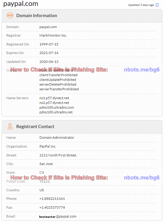 Image of How To Tell If Site Is Phishing Site Paypal Whois Lookup. Image of How To Tell If Site Is Phishing Site Paypal Whois Lookup.