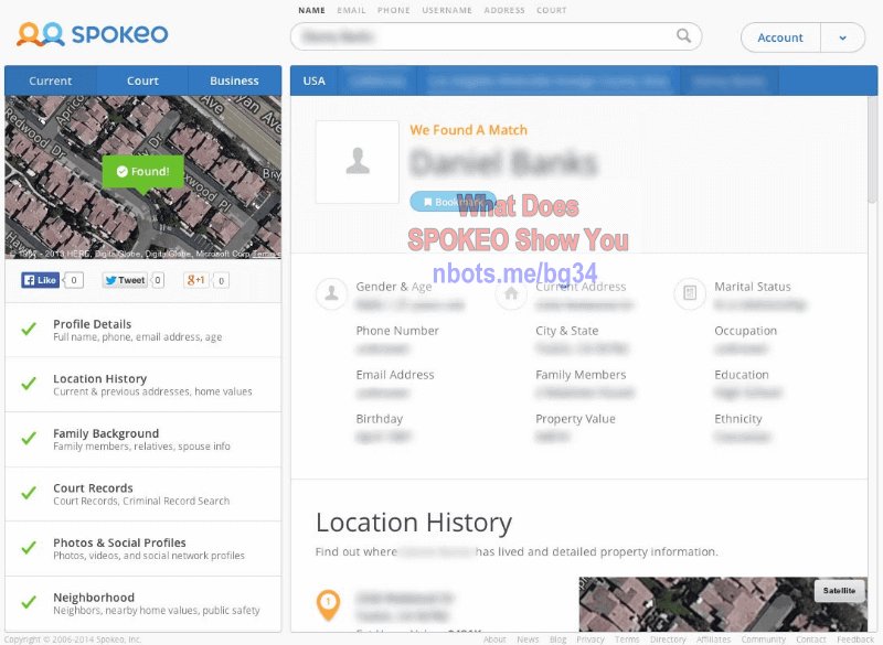 Image of Spokeo What Does Spokeo Show You Computer Search Results.