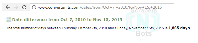 Image of Instantly Find Out How Many Searches Number Days Between Dates.