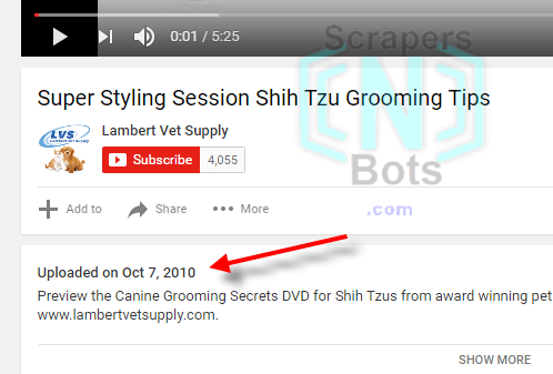 Image of Instantly Find Out How Many Searches Youtube Upload Date.