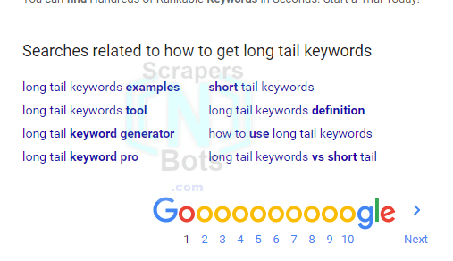 How To Scrape Thousands Of Long Long Tail Keyword Phrases Over 6 Words Long Scrapers N Bots Blog How To Scrape Thousands Of Long Long Tail Keyword Phrases Over 6 Words Long Scrapers N Bots Blog