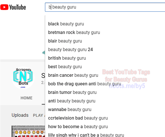 🎨 Pictures Revealing Best Youtube Video Keywords Related To Beauty Gurus  💅 2022 | Scrapers〘N〙Bots Blog