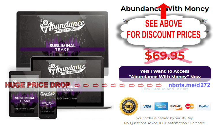 Image of Abundance With Money Digital Audio Download with Discount.