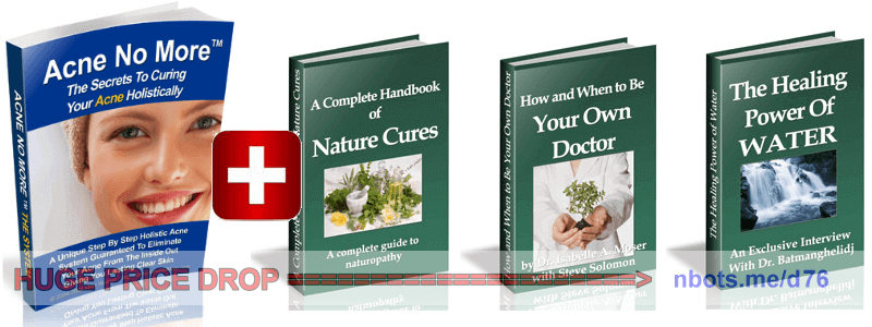 Image of Acne No More E-book Plus Bonus E-books Include in Download.