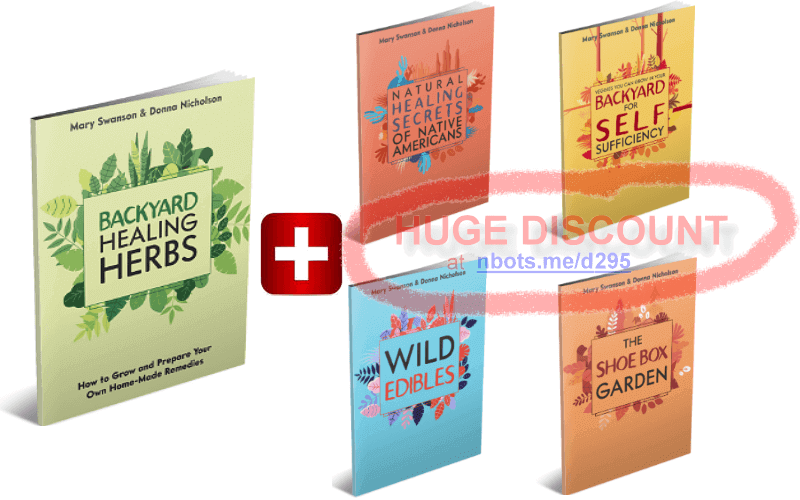 Image of Backyard Healing Herbs Download Package and Bonus Publications.