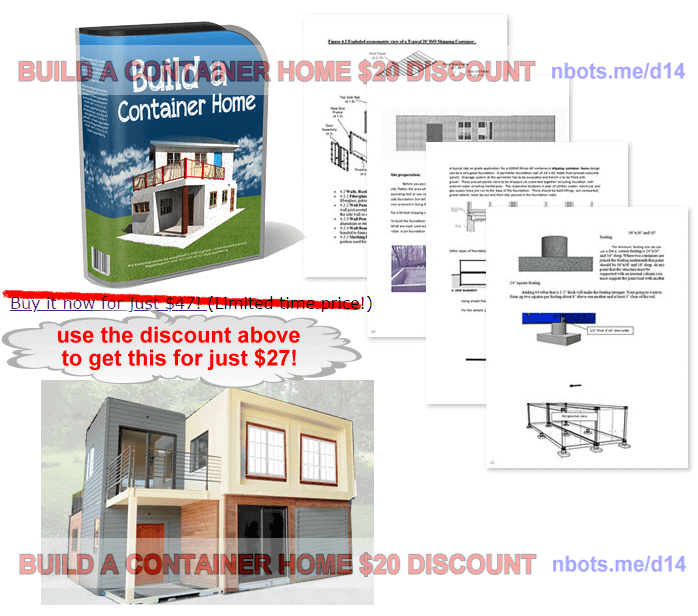 Build Container Home Software Box and Example of Container Home Plans.