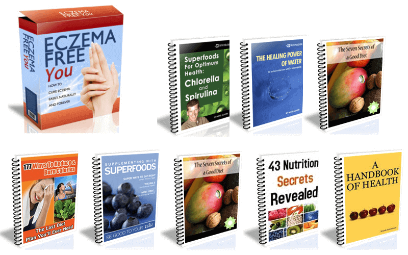 Image of Eczema Free Forever E-book Plus Multiple Digital Downloads Included.