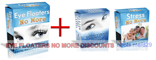 Image of Eye Floaters No More Ebook Plus Bonus Items Download Included.