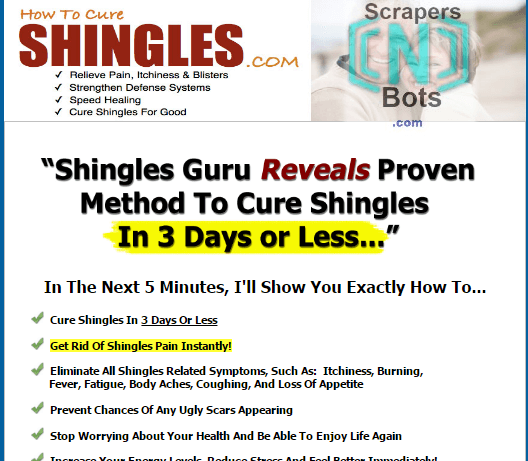 45 fast shingles cure