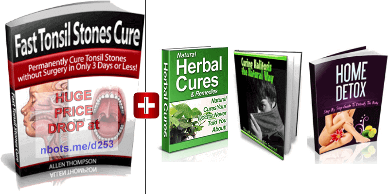 Image of Fast Tonsil Stones Cure Download Package Include Bonus Ebooks.