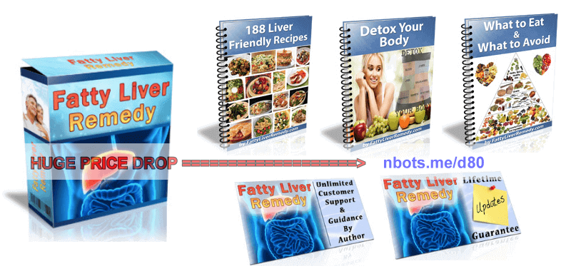 Image of Fatty Liver Remedy E-book Plus Bonus E-books Include with Download.