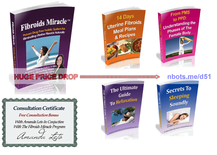 Image of Fibroids Miracle E-book Plus Free Bonus E-books.