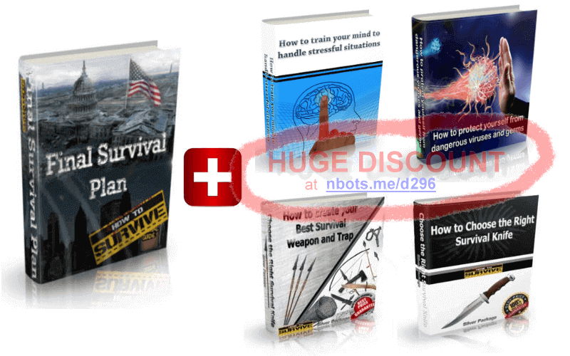 Image of All Items Contained in the Final Survival Plan Guide Download.