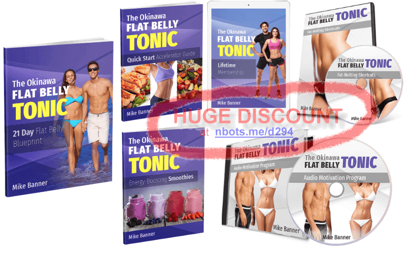 Image of Flat Belly Tonic Download Package with PDF's, Video and Audio.