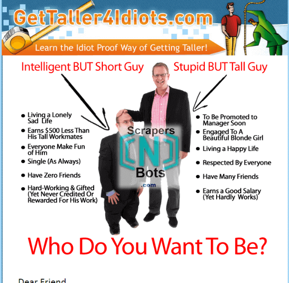 Get Taller For Idiots Darwin Smith Website.
