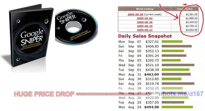 Google Sniper George Brown Website.