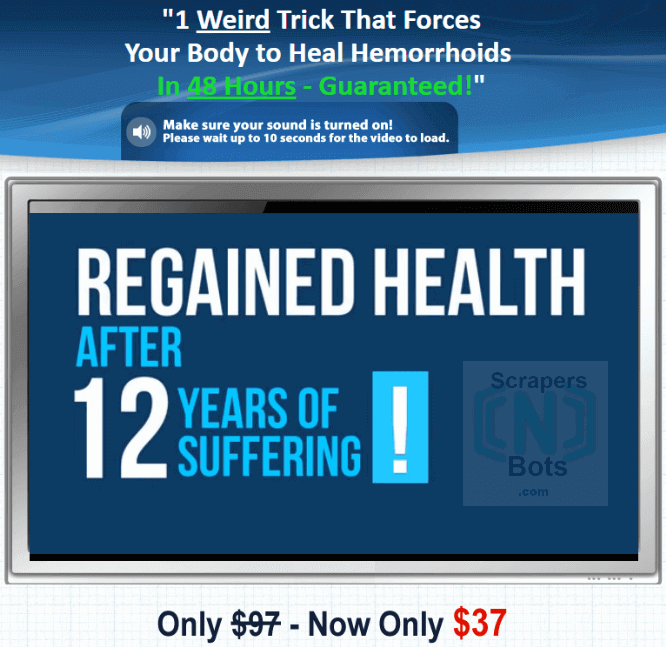 Hemorrhoid No More Jessica Wright Website.