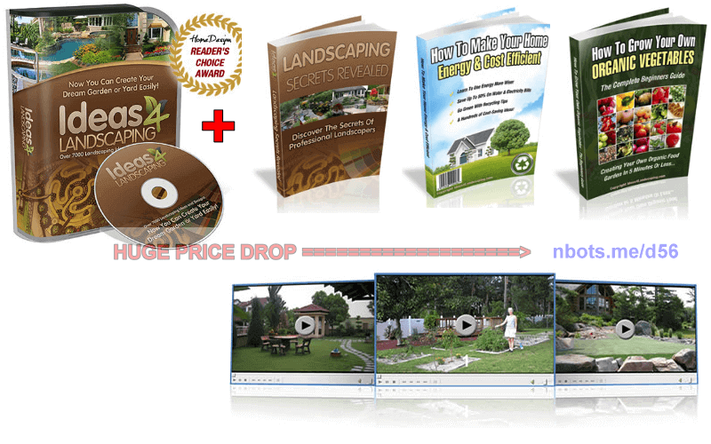 Images of Ideas4landscaping Software Box Plus Bonus Items.