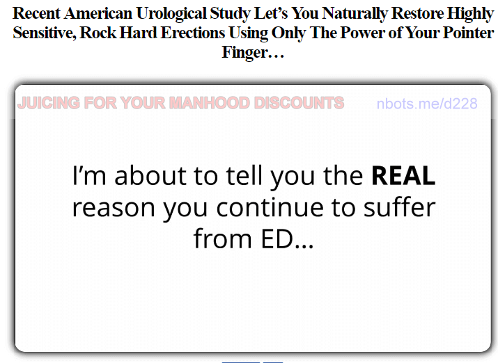 Juicing For Your Manhood Olivier Langlois Website.