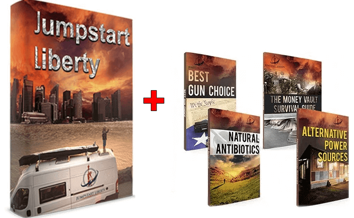 JUMPSTART LIBERTY Discount 💲 (surviving upcoming distaster such as EMP or  nuclear attack) 💣 Discounts by Ken White | Scrapers〘N〙Bots Discounts