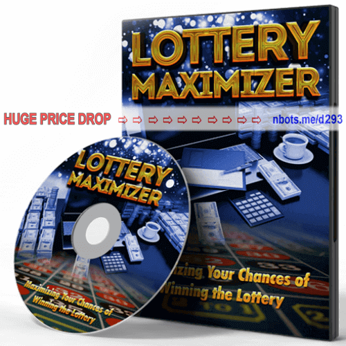 Image of Lottery Maximizer Software Box and CD.