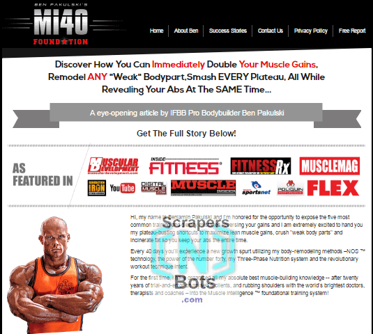 Mi40 Training Ben Pakulski Website.