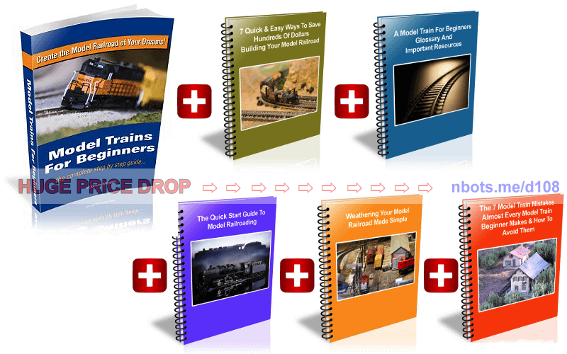 Image of All Ebooks Included with Model Trains for Beginners Download.