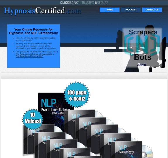 NLP Practitioner Training Certification Steven G Jones Website.