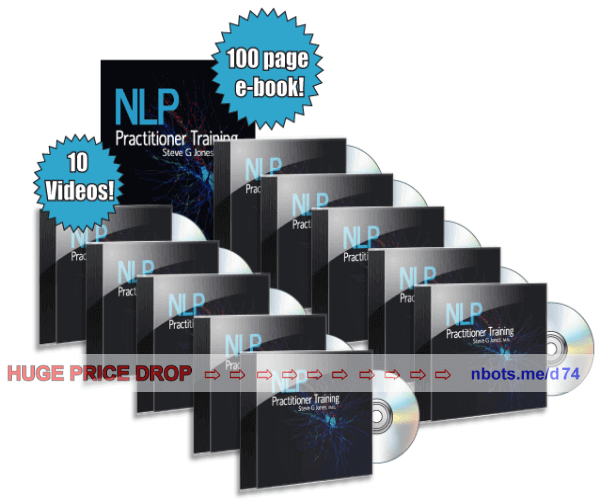 Image of NLP Training Certification Manual Plus 10 NLP Training Certificatin Video Lessons.