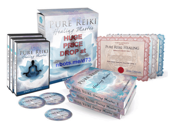 Image of Pure Reiki Healing Master Downloadable Materials Included.