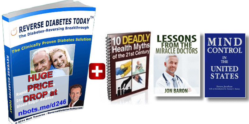 Image of Everything Included with Reverse Diabetes Today at the Discounted Price.