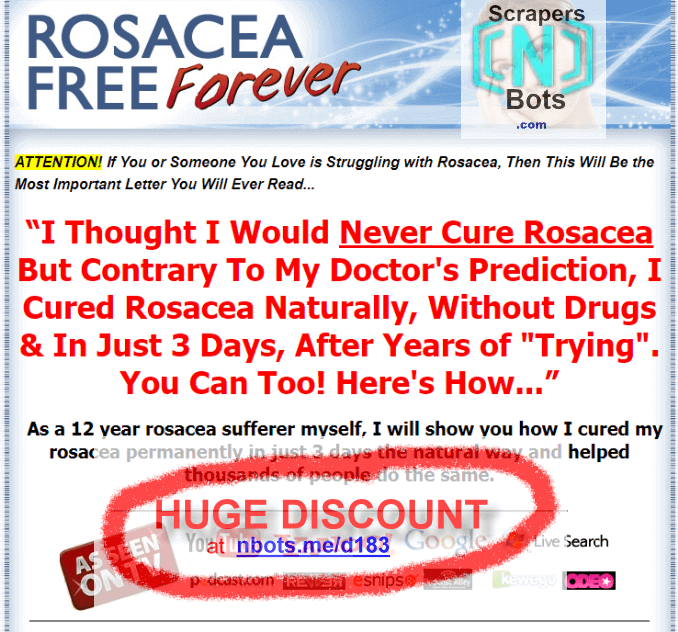 Rosacea Free Forever Laura Taylor Website.