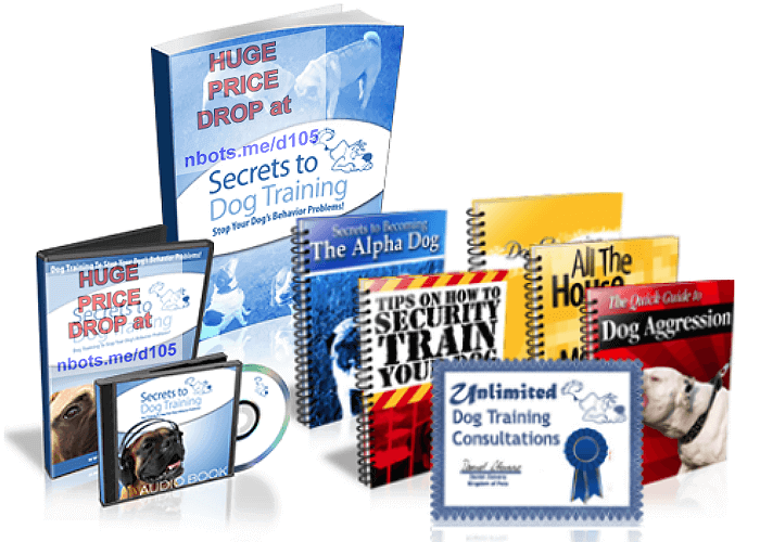Image of Everything Included with Secrets To Dog Training Discount Download.