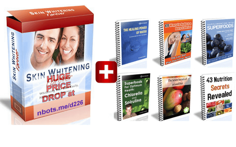 Image of Skin Whitening Forever Ebook & All Bonus Ebooks Included with your Discounted Download.