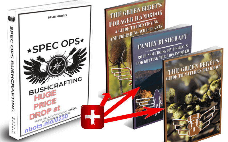 Image of Spec Ops Bushcrafting E-book Plus 3 Bonus E-books.