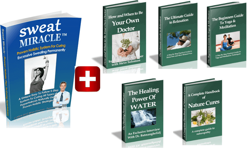 Image of Sweat Miracle E-book + 5 Bonus E-books Include with Download.