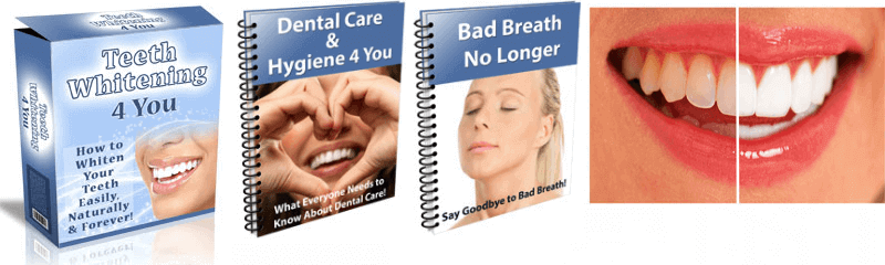 Image of Teeth Whiteneing for you E-books Included Plus Teeth Before/After Photo.