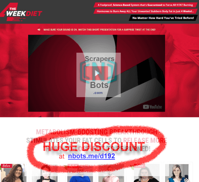 The 4 Week Diet Brian Flatt Website.