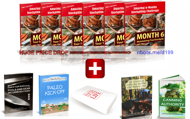 Image of The Amazing Stockpiling Challenge Course Books Plus Tons of Bonus Publications