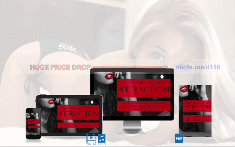 Image of The Language of Attraction E-book Digital Downloads.