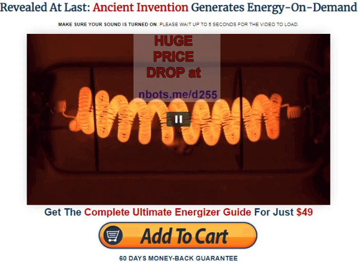 Image of The Ultimate Energizer Guide Steven Perkins Website.