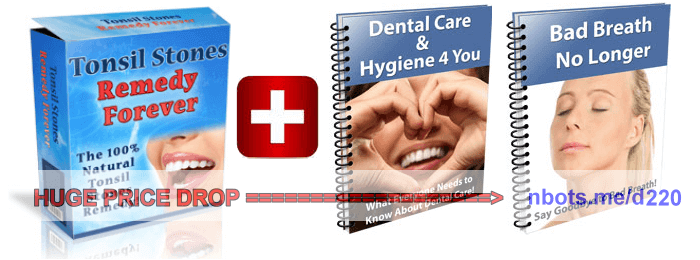 Image of Tonsil Stones Remedy Forever E-book Plus Bonus E-books.