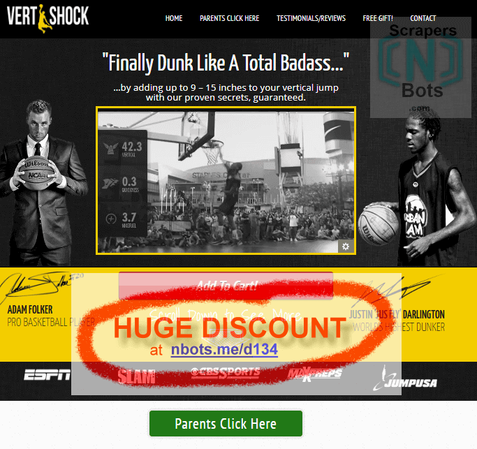 Vert Shock Jump Training Adam Folker Website.