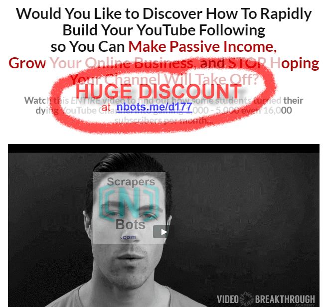 Image of Video Breakthrough Academy Clark Kegley Website.